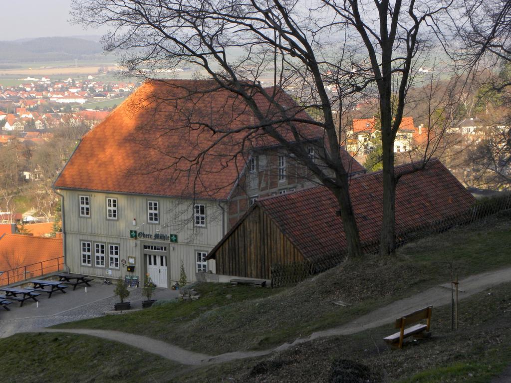 Hotel Obere Muehle Cattenstedt Esterno foto