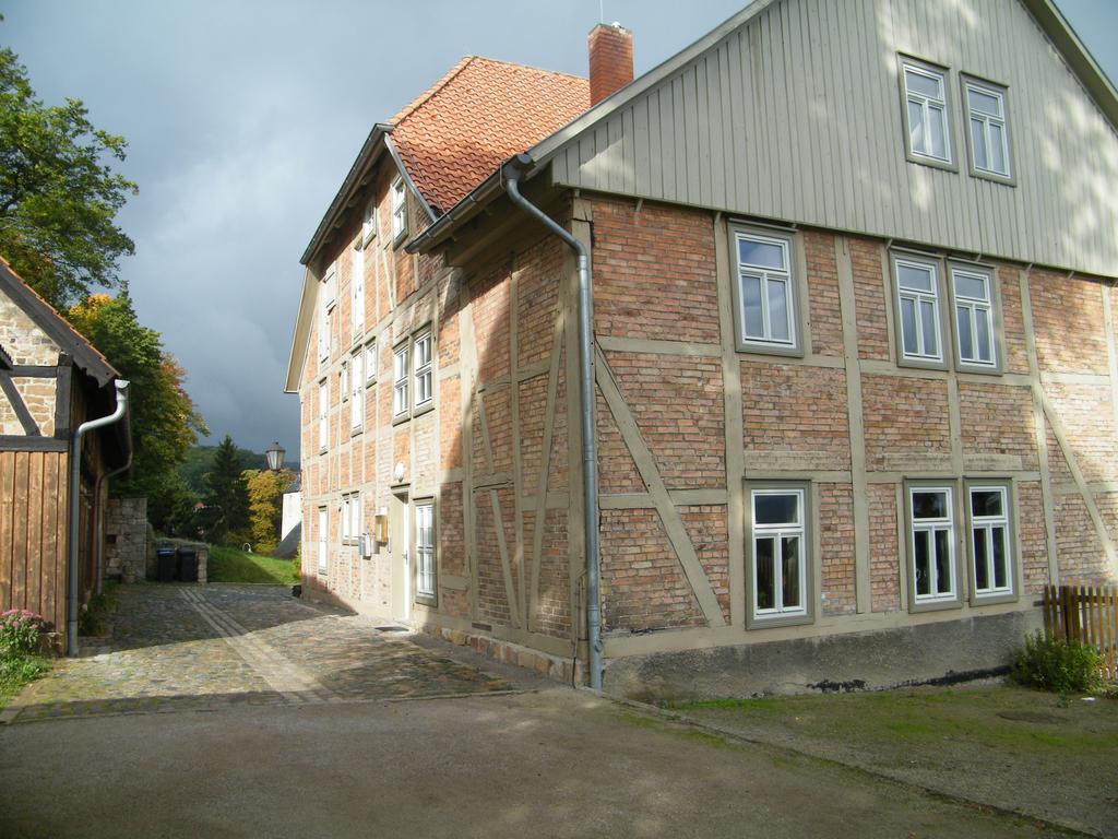 Hotel Obere Muehle Cattenstedt Esterno foto