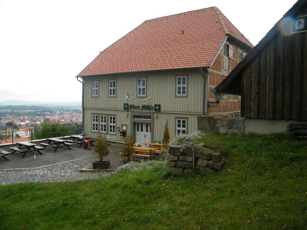 Hotel Obere Muehle Cattenstedt Esterno foto