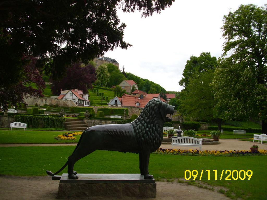Hotel Obere Muehle Cattenstedt Esterno foto